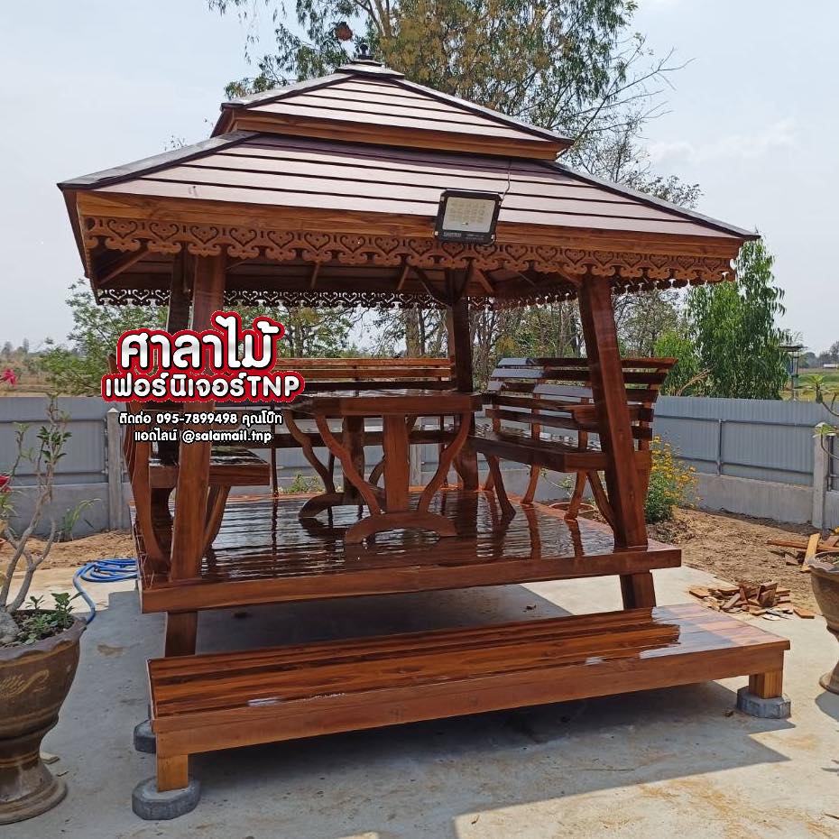 ศาลาไม้สัก รุ่น TNP 07/3